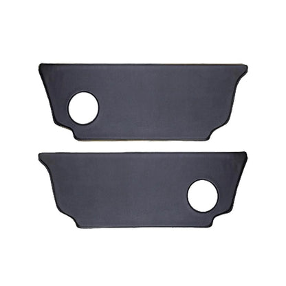 rear seat footwell air vent cover set black for vw beetle 1200 1303 4 4201