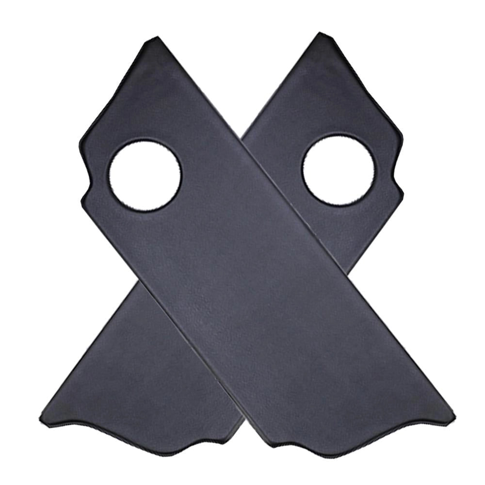 rear seat footwell air vent cover set black for vw beetle 1200 1303 4 4201