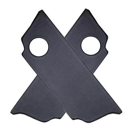 rear seat footwell air vent cover set black for vw beetle 1200 1303 4 4201