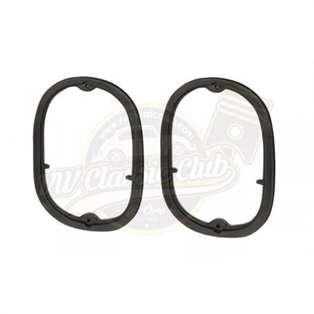 rear tail light lens seal set for vw t1 and t2 transporter 1955 1971 3 3515