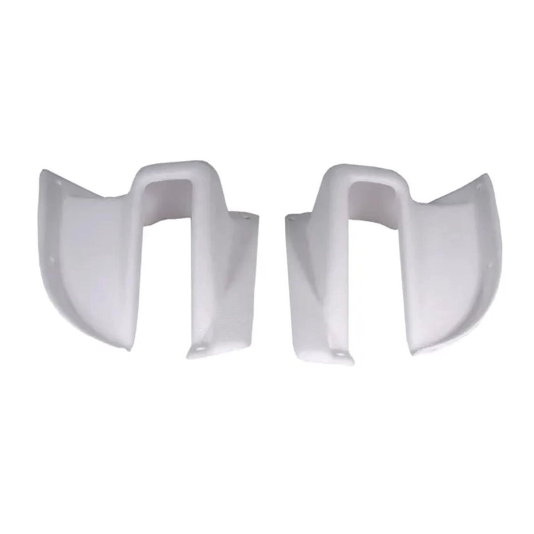 rear tailgate hinge cover set for vw t2 transporter 55 5842