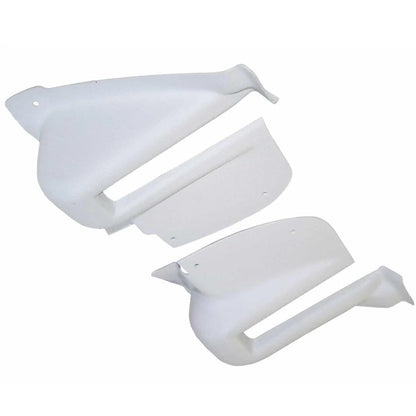rear tailgate hinge cover set for vw t2 transporter 55 5842