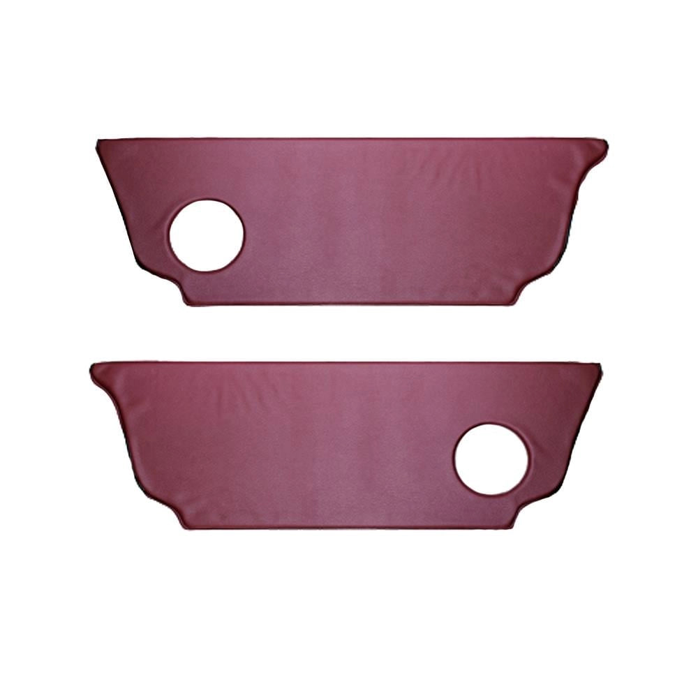 rear under seat air vent cover set maroon for vw beetle 1200 1303 4 4131