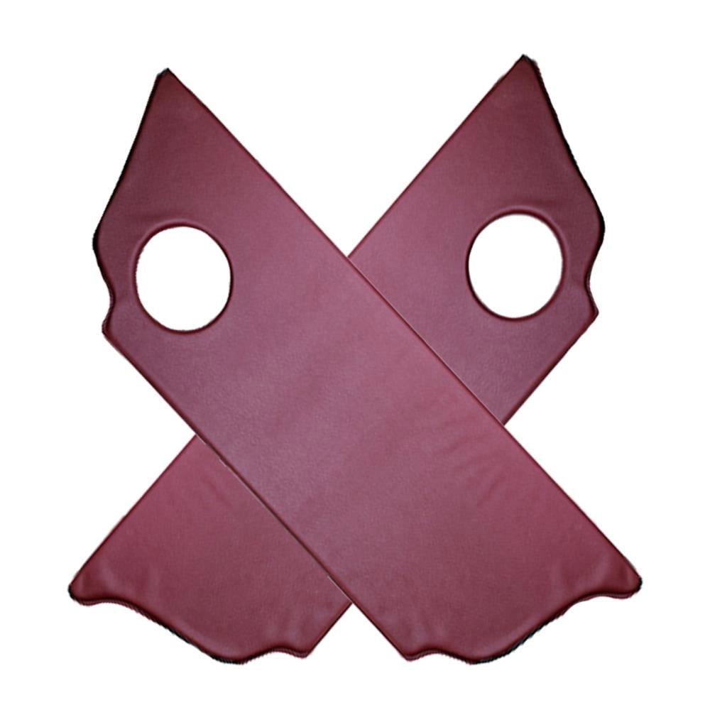 rear under seat air vent cover set maroon for vw beetle 1200 1303 4 4131