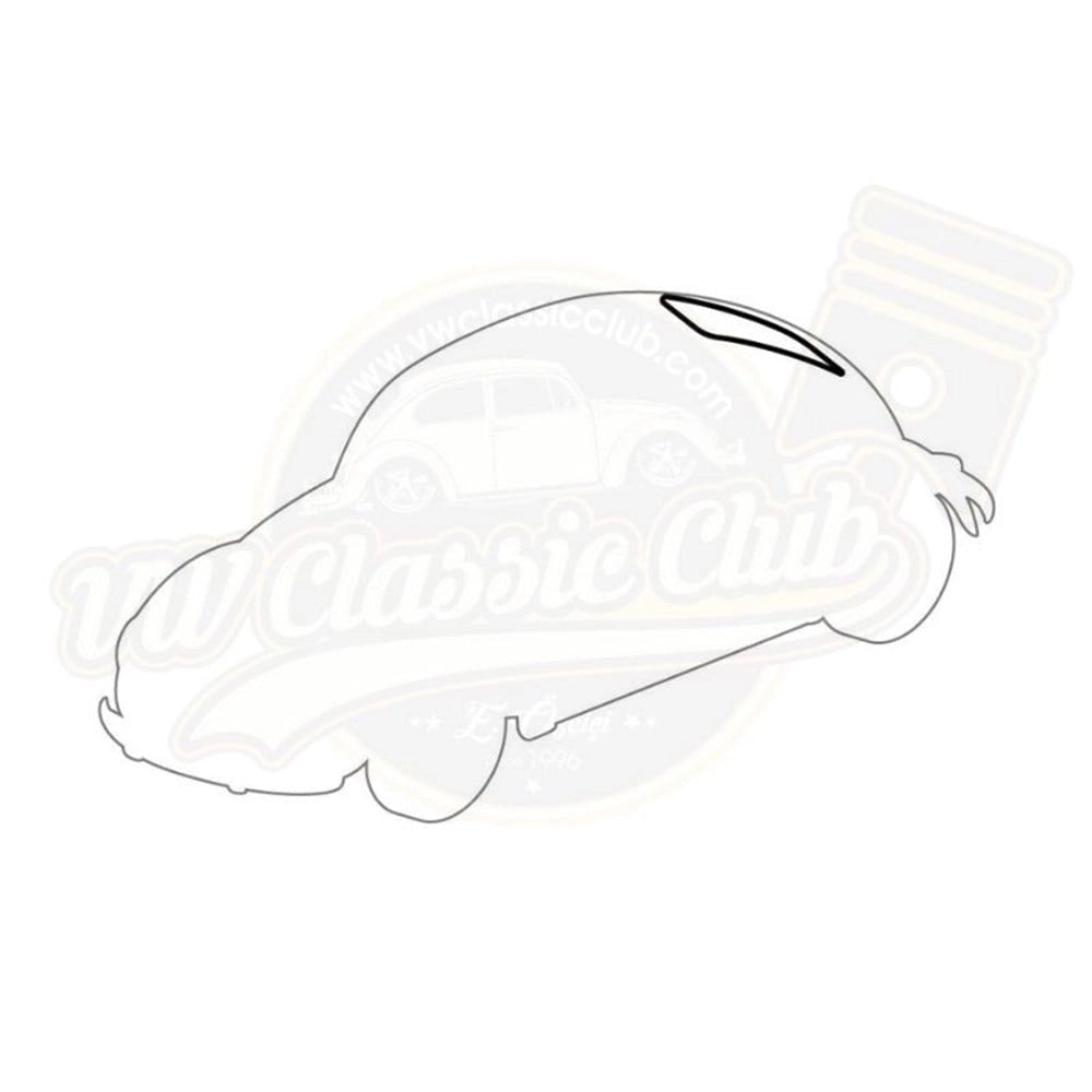 rear window cal look seal for vw beetle 1200 and 1300 1965 1971 25 3218 q 2010