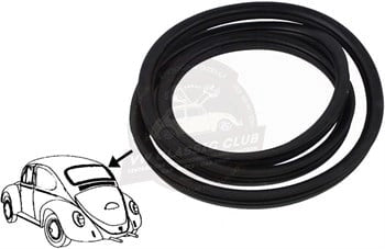 rear window seal for vw beetle 1200 1300 1965 1971 25 2638