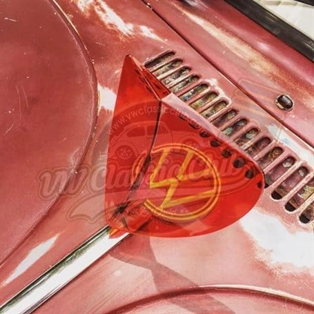 red biflector bug deflector for vw beetle karmann ghia and variant 2 2048
