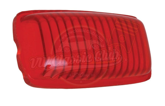 red brake and fog light lens for classic volkswagen models 3 3591 s 7108
