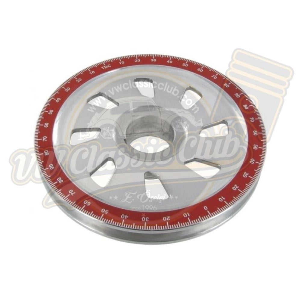 red degree crank pulley for vw beetle t1 t2 karmann ghia variant 6 6709 o 0534