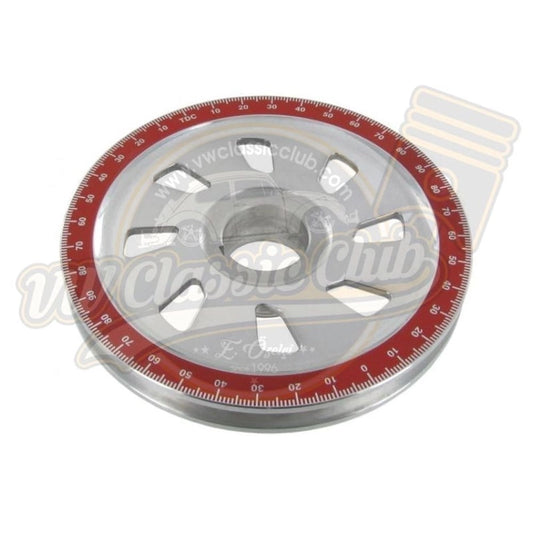 red degree crank pulley for vw beetle t1 t2 karmann ghia variant 6 6709 o 0534