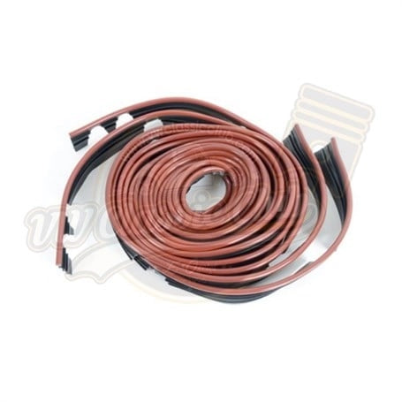 red fender piping set for vw beetle 1100 1200 1300 1955 1979 25 3168