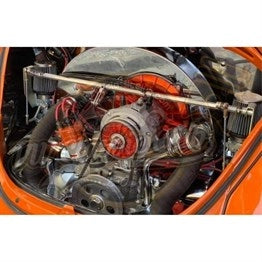 red generator pulley trim for classic vw beetle t1 t2 karmann ghia 6 6715
