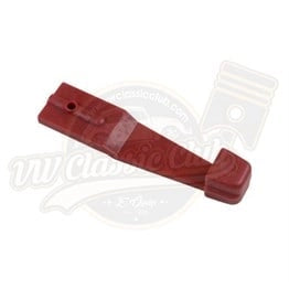 red heater control lever for vw t2 bay window 1973 1979 4 4348 s 7165