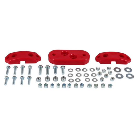red polyurethane engine transmission mount set for vw beetle karmann ghia 6 6483
