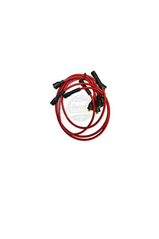 red spark plug wire set for vw beetle t1 t2 karmann ghia 6 6110