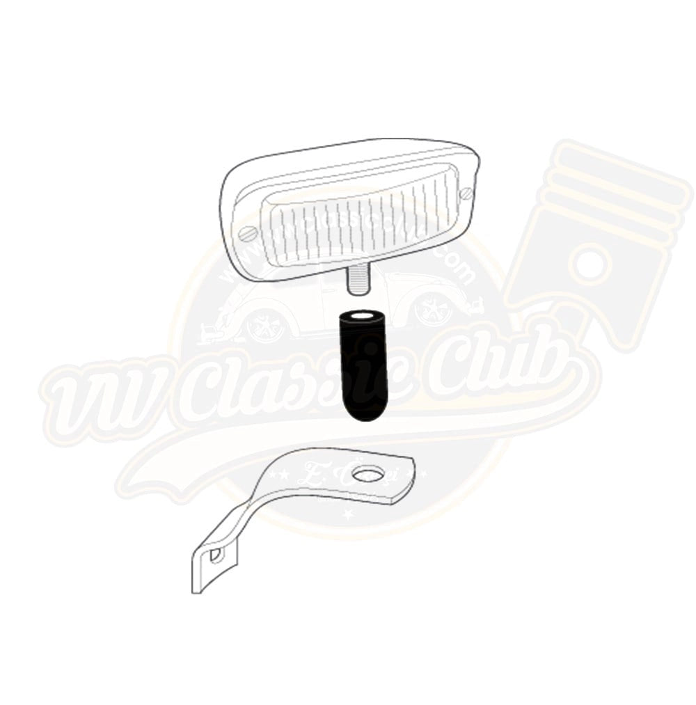reverse light mounting seal for vw beetle 1200 3 3242 s 7092