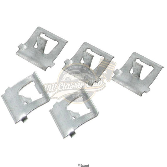 rocker panel trim clips for vw beetle 1100 1200 1955 1966 5 pack 25 2566 s 6791