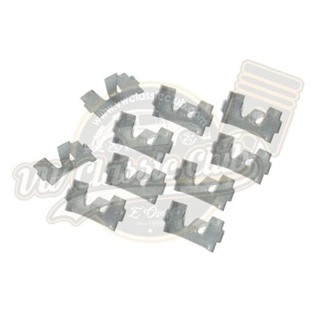 rocker panel trim clips for vw beetle 1300 1302 10 pack 25 2690 s 6789