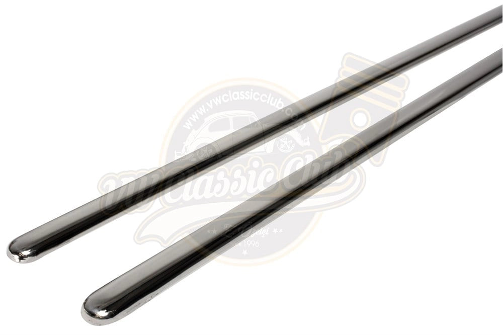 running board trim molding set 17mm for vw beetle 1300 1302 1967 1972 25 3068