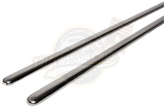 running board trim molding set 17mm for vw beetle 1300 1302 1967 1972 25 3068