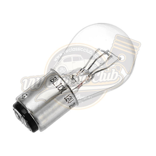 s25 12v 21 5w dual filament parking brake bulb for vw beetle and bus 3 3667