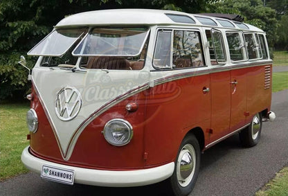safari windshield set polished stainless steel for vw t1 1955 1967 25 2904