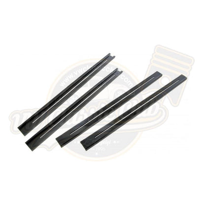 seat rail guide fiber set for vw beetle 1300 1302 1970 1972 4 4831 o 0553