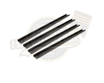 seat rail guide fiber set for vw beetle 1300 1302 1970 1972 4 4831 o 0553