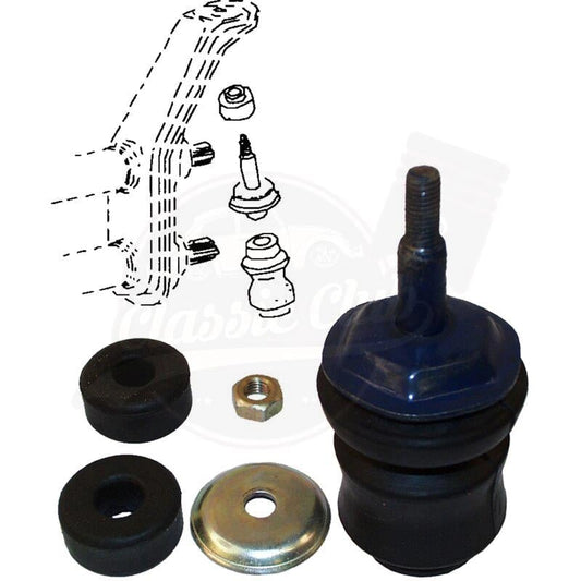 shock absorber mounting kit studded for vw beetle and karmann ghia 65 6528 q 105