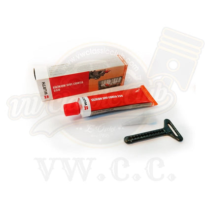 silicone engine liquid gasket sealant for classic vw air cooled models 6 6530