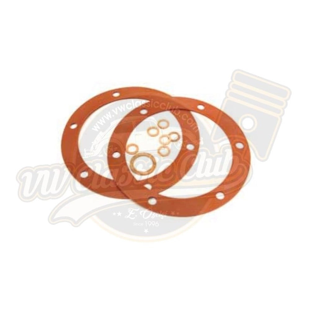 silicone sump gasket set for air cooled vw 1200 1300 1600 engines 6 6692 s 7247
