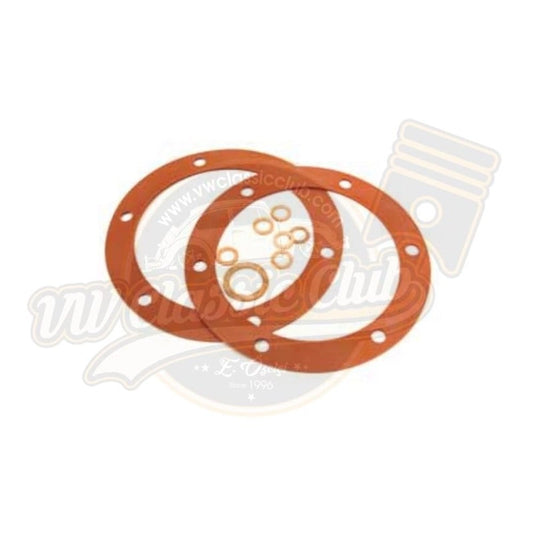 silicone sump gasket set for air cooled vw 1200 1300 1600 engines 6 6692 s 7247