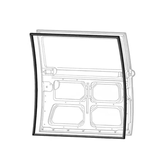 sliding door dust seal for vw t2 transporter 1967 1979 25 3139