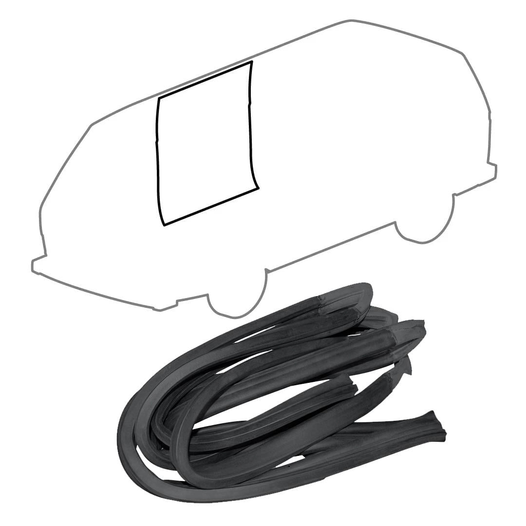 sliding door dust seal right side for vw t3 1979 1992 25 3213