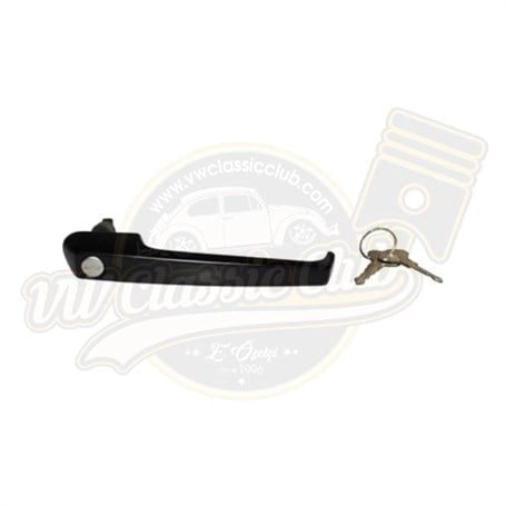 sliding door handle right with key for vw t3 1979 1984 55 5861