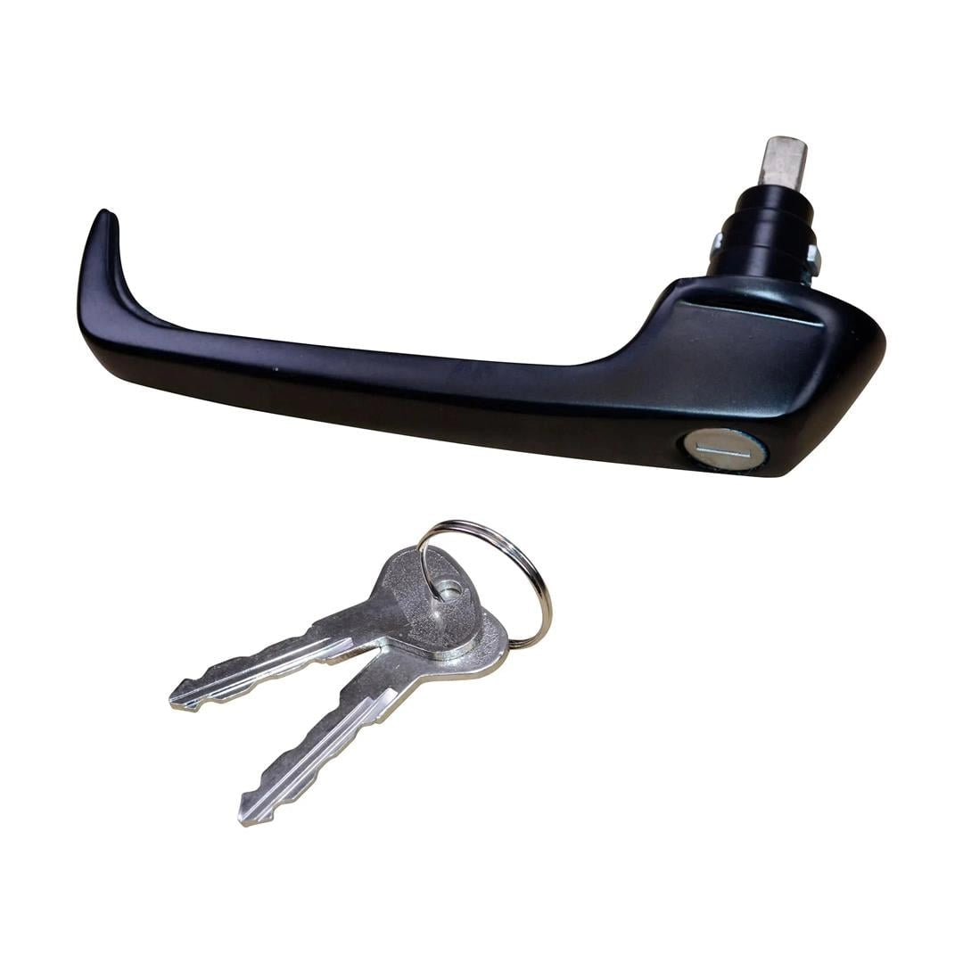 sliding door handle with key right side for vw t3 1984 1992 55 5862