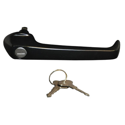 sliding door handle with key right side for vw t3 1984 1992 55 5862