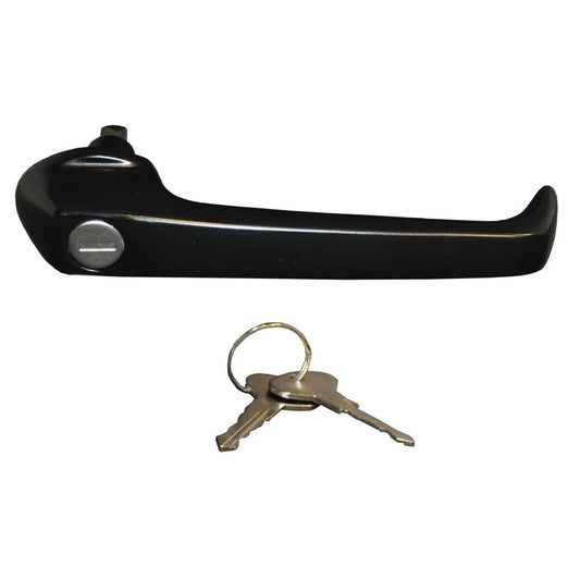 sliding door handle with key right side for vw t3 1984 1992 55 5862