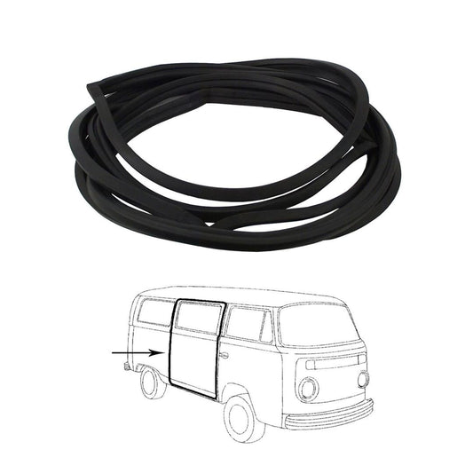 sliding door seal set for vw t2 and t3 1968 1979 25 2874