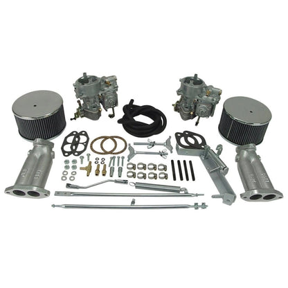 solex 40mm dual carburetor kit for air cooled vw engines 6 6729