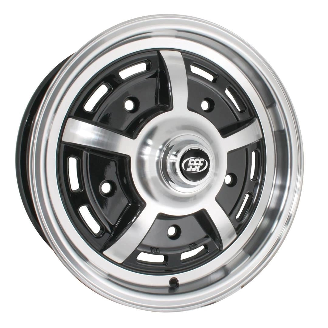sprint star 15x5 inch alloy wheels black 5x205 set for vw beetle t1 t2 4513