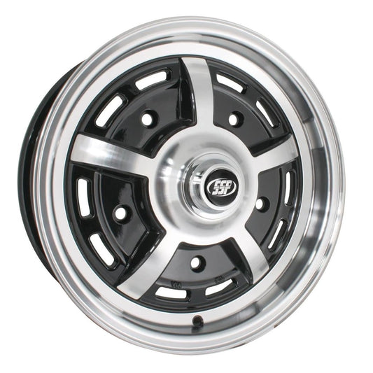 sprint star 15x5 inch alloy wheels black 5x205 set for vw beetle t1 t2 4513
