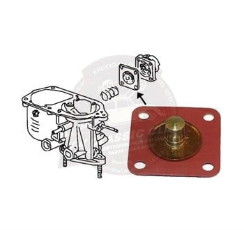 square carburetor diaphragm for vw beetle t1 t2 t3 1960 1979 6 6593 s 7288