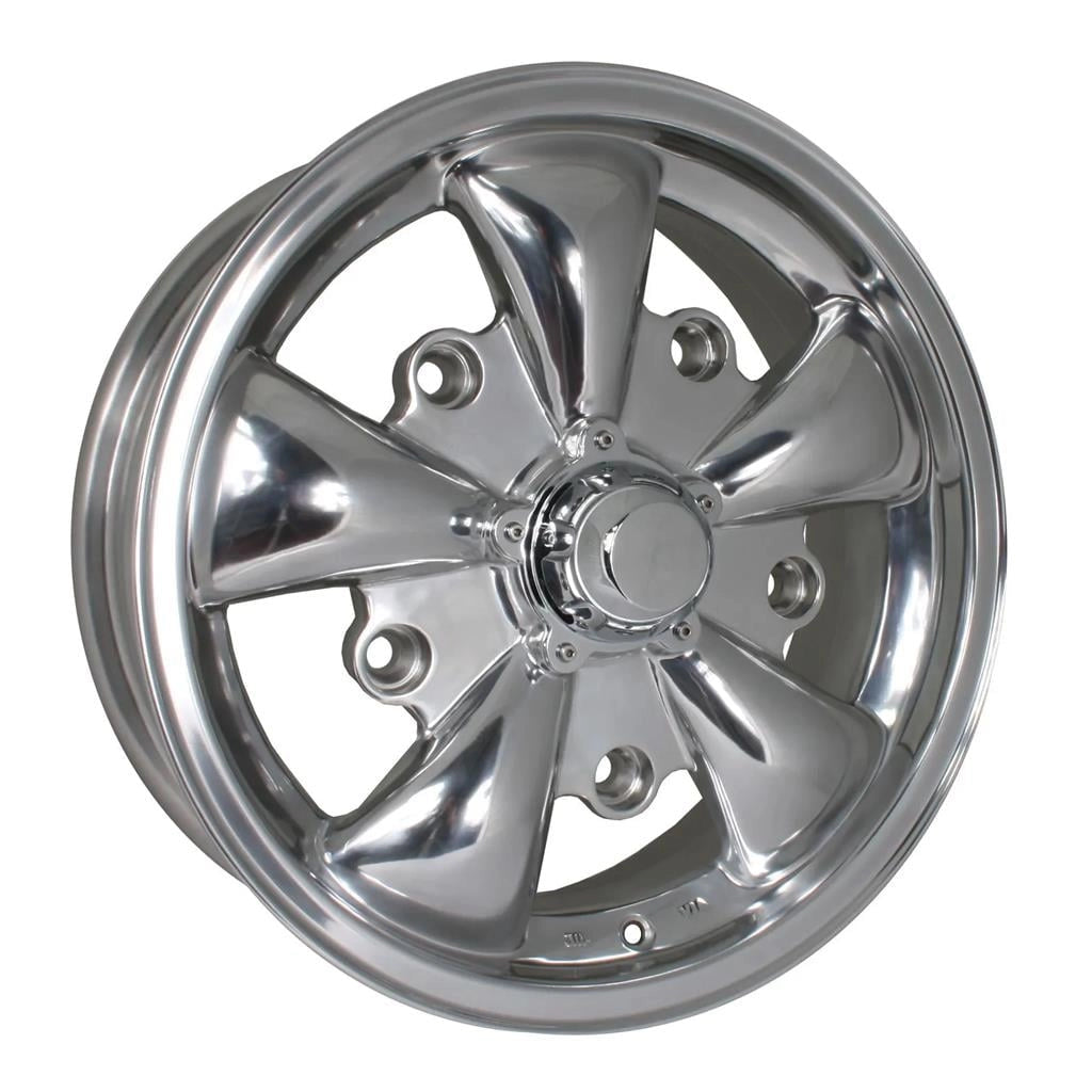 ssp gt 5 spoke 5 5x15 inch chrome wheel set 5x205 for classic vw 7 7039
