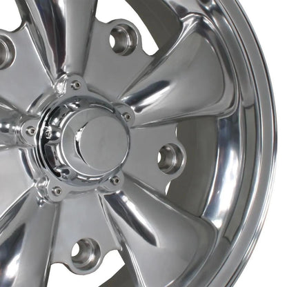 ssp gt 5 spoke 5 5x15 inch chrome wheel set 5x205 for classic vw 7 7039