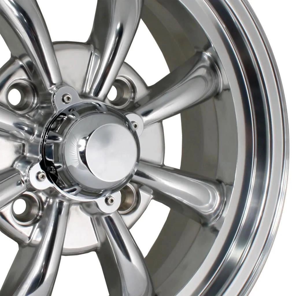ssp gt 8 spoke 15 chrome wheel set 4x130 for beetle and variant 45 4554