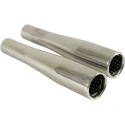 stainless steel exhaust tip set 250mm for vw beetle and karmann ghia 6 6699