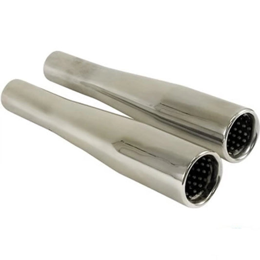 stainless steel exhaust tip set 250mm for vw beetle and karmann ghia 6 6699