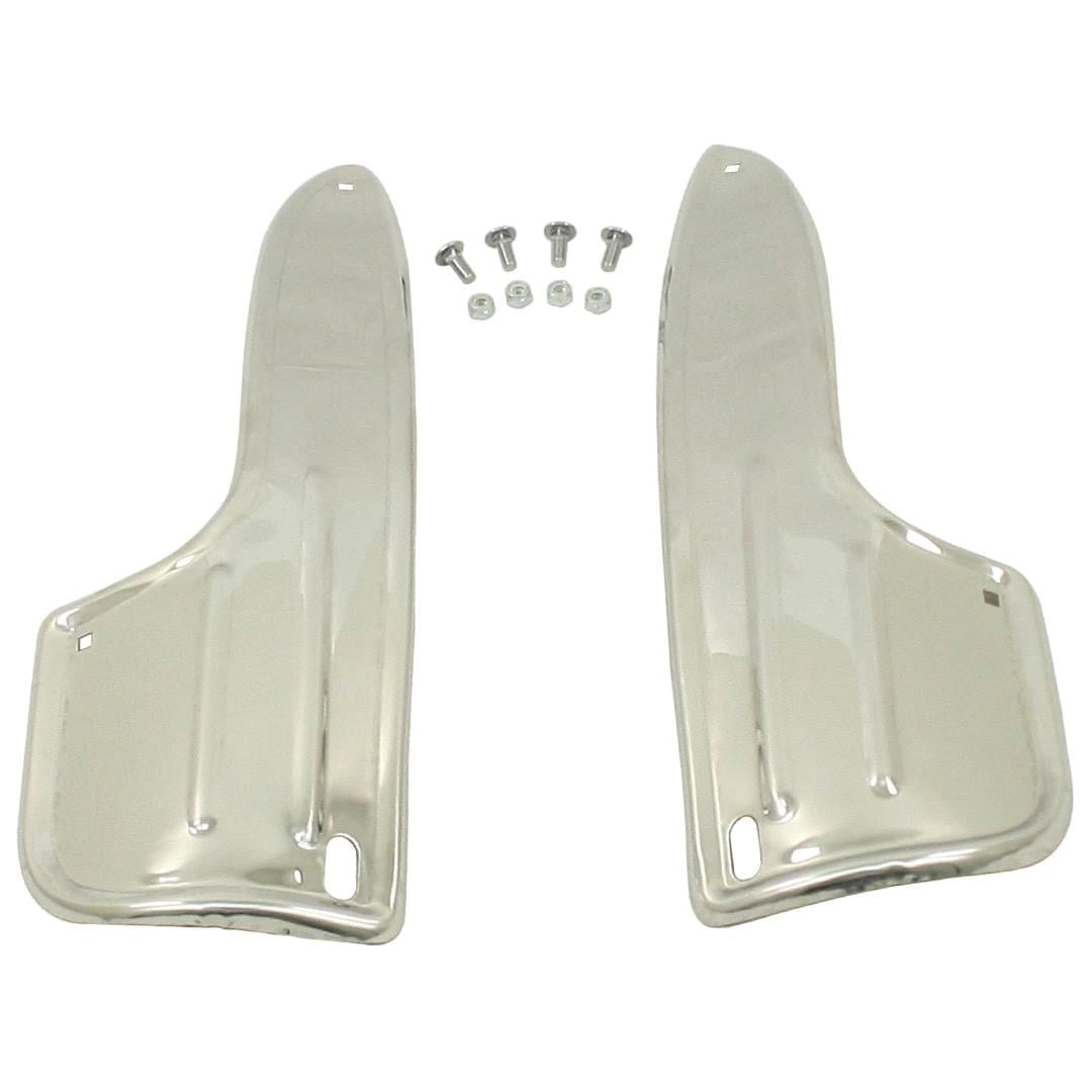 stainless steel rear fender stone guards for vw beetle 1100 1200 1958 1967 25 28