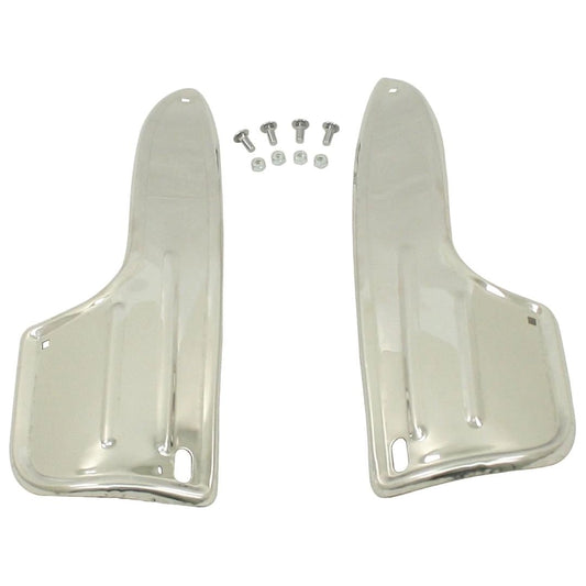 stainless steel rear fender stone guards for vw beetle 1100 1200 1958 1967 25 28